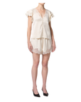 Lace Trimmed Tap Short