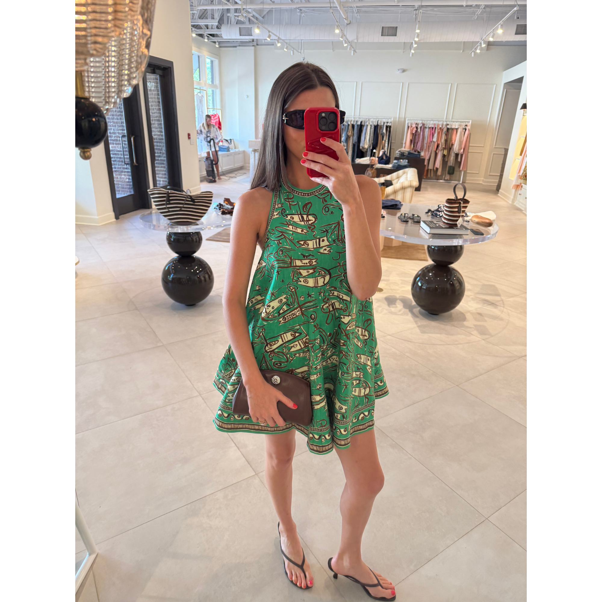 Fish Sticks Mini Dress