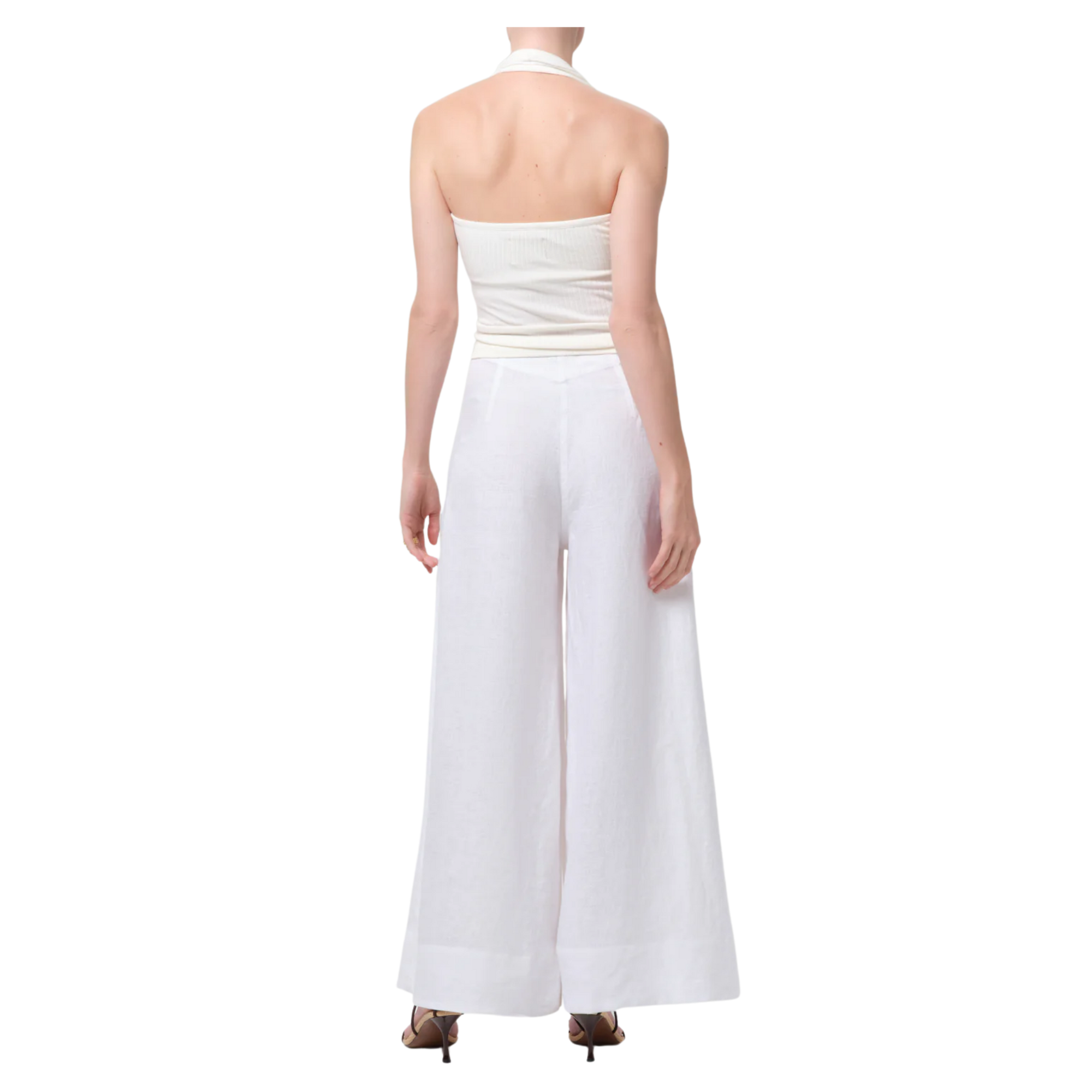 Riviera Cropped Palazzo Pant