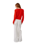 Emilia Shoulder Pad Cardigan