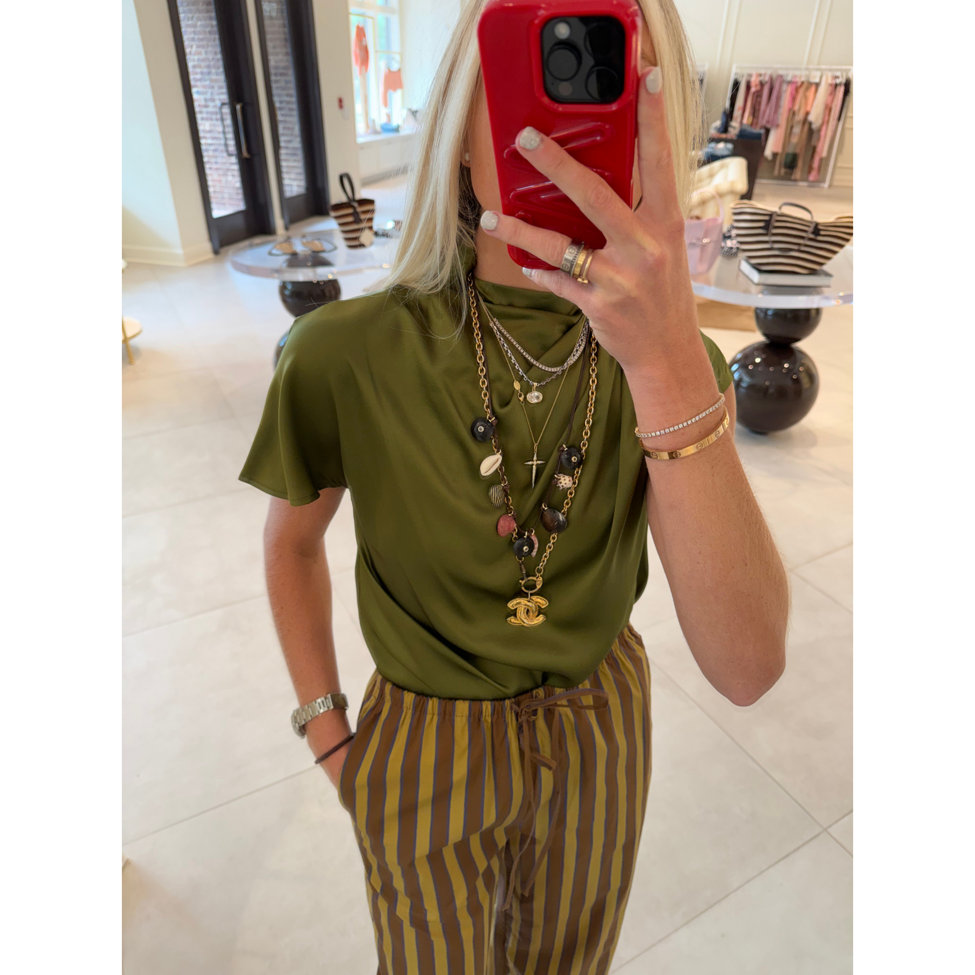 Davina Silk Top