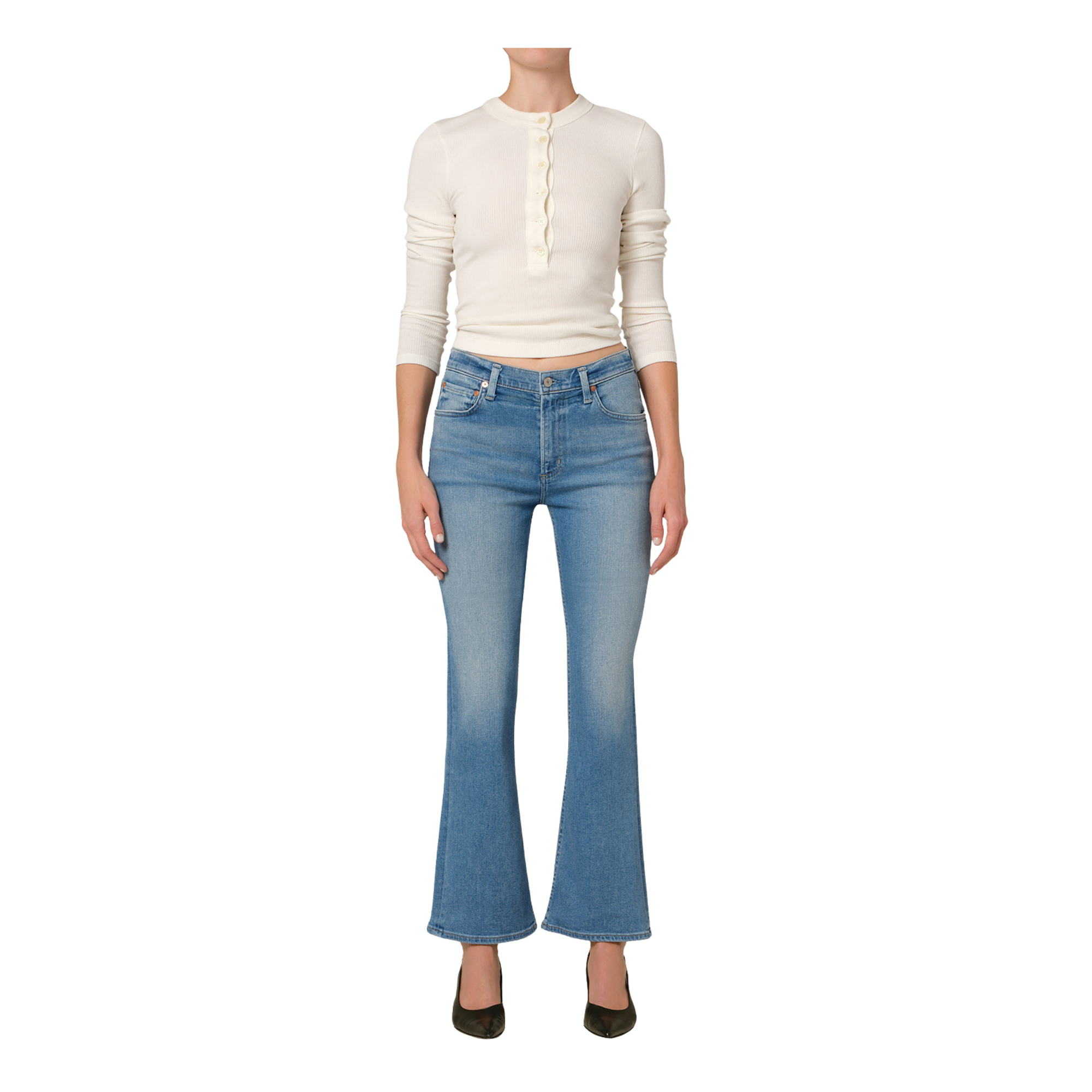 Goldie Kick Flare Jean