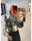 Banderra Scarf Silk Shirt