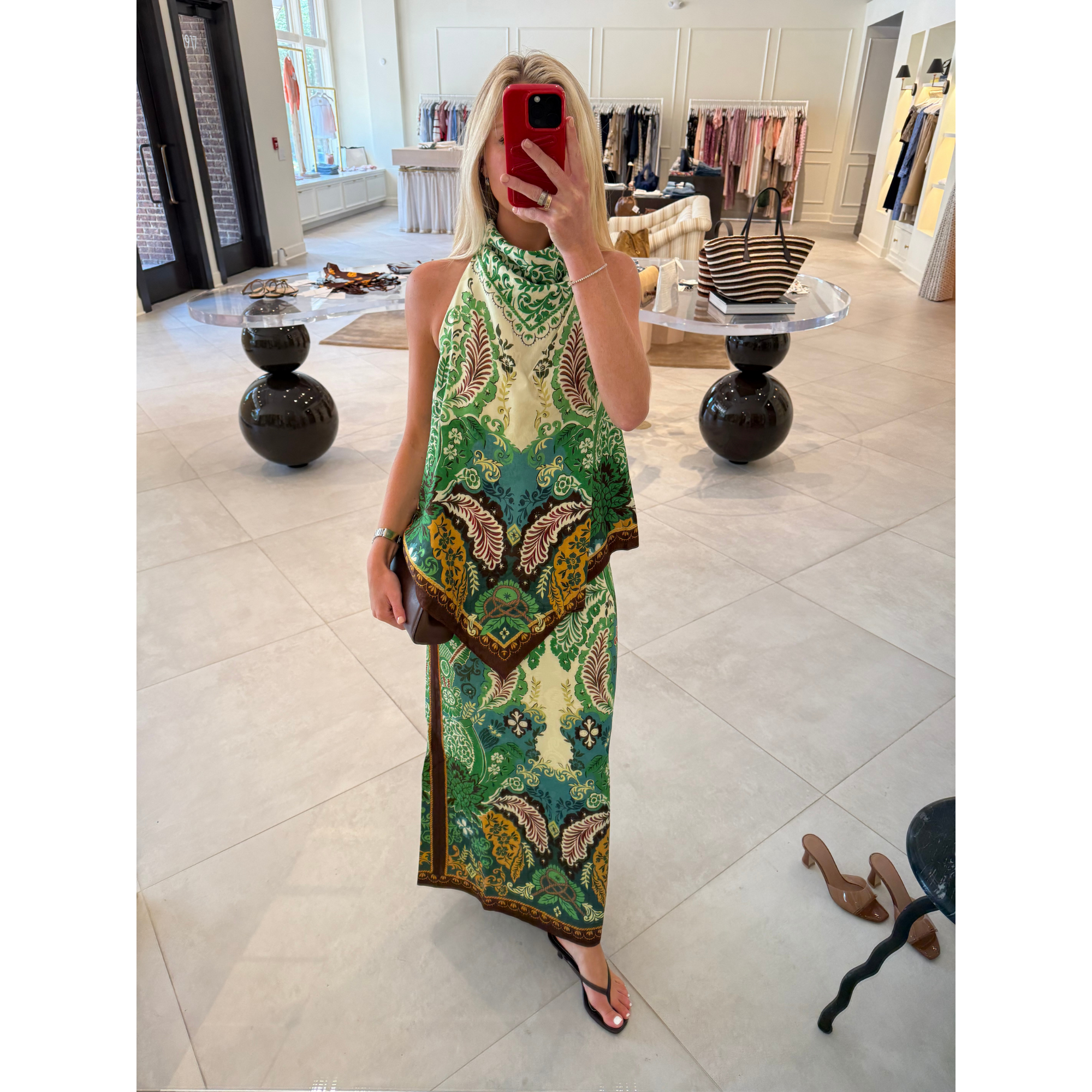 Florence Scarf Top