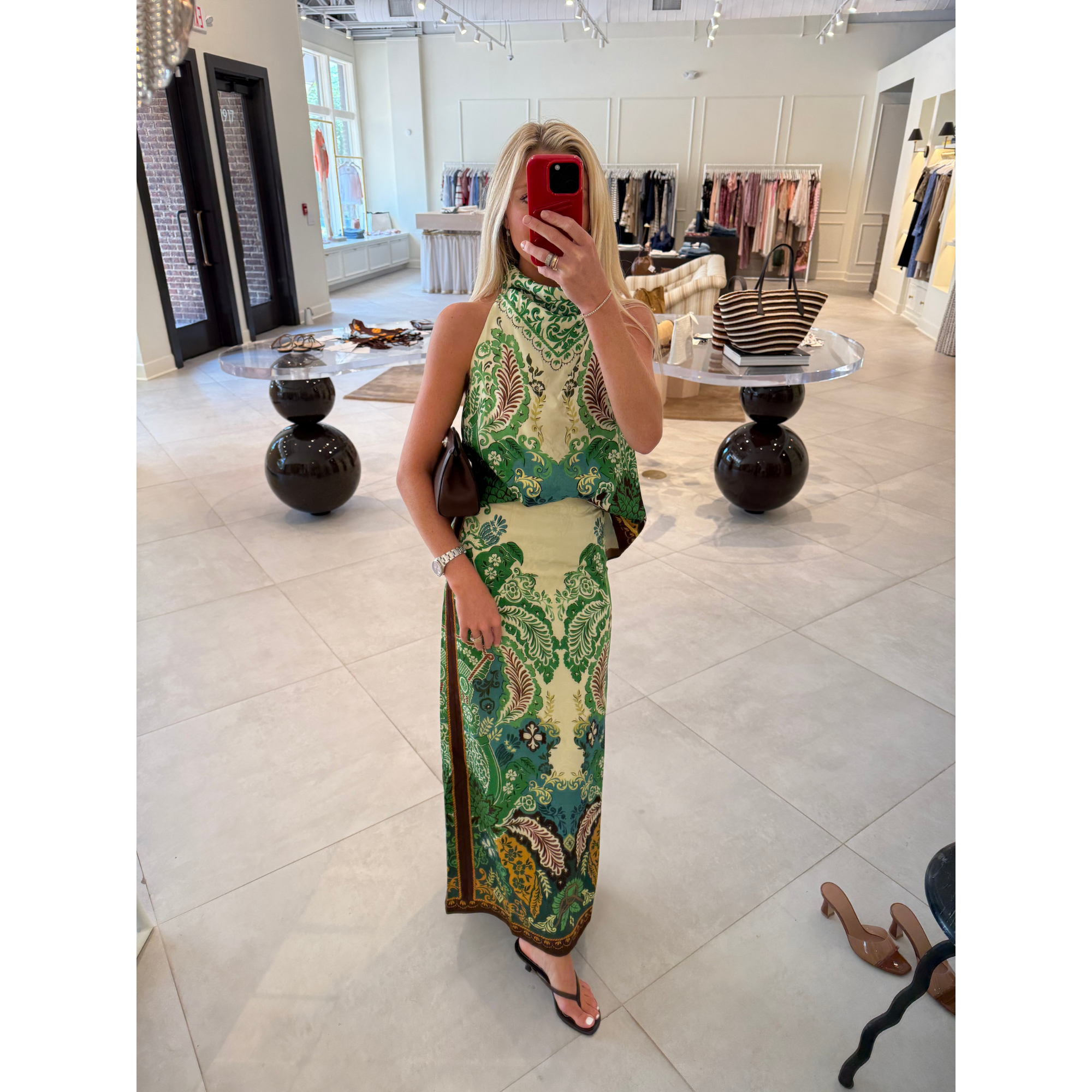 Florence Scarf Top