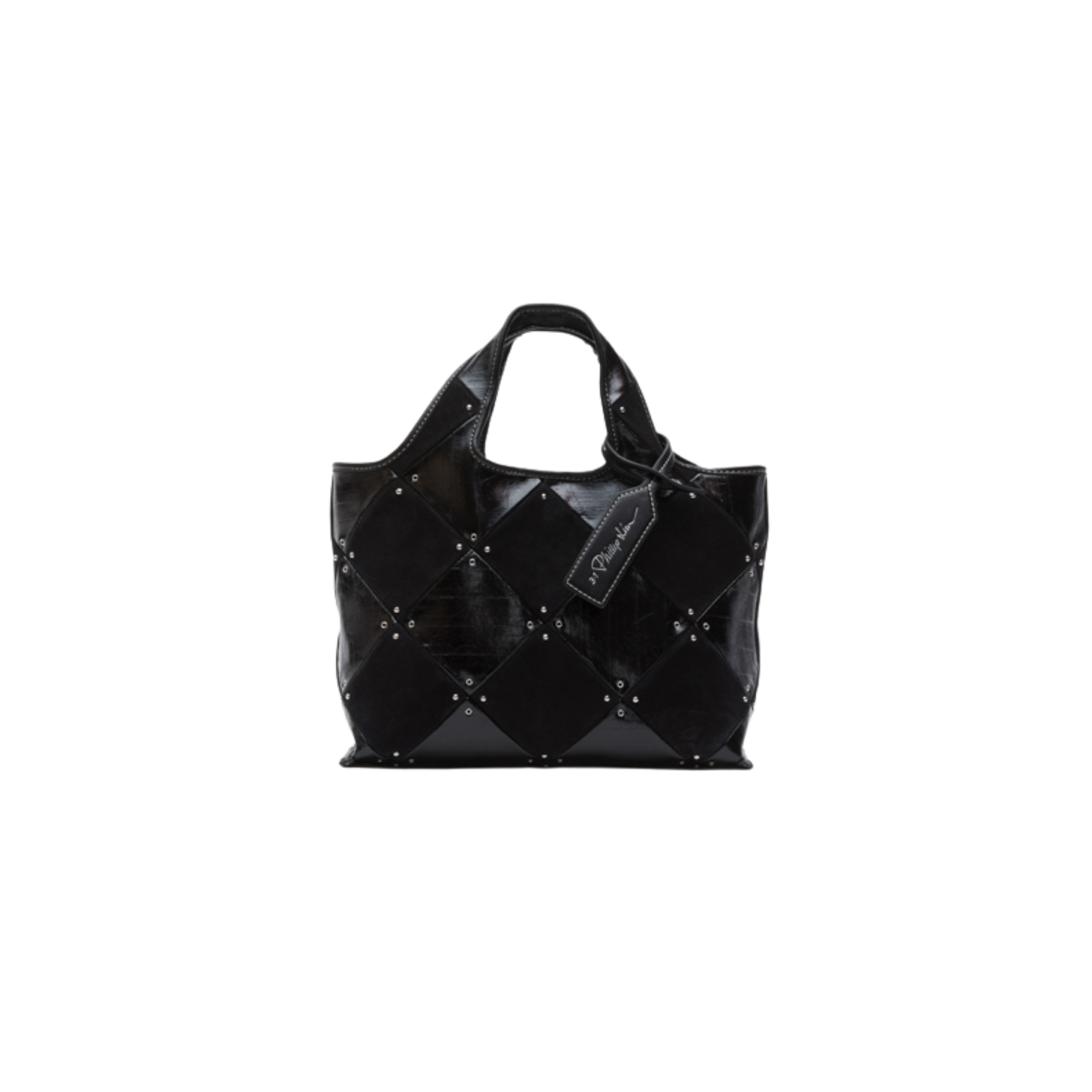 Quilted Patchwork Mini Market Tote
