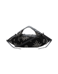 Studded Faux Suede Mini Luna Bag