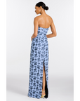 Rita Pleated Ruffle Gown
