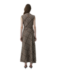 Burke Draped Midi Dress