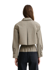 Cropped Button Down