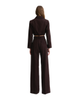 Belted Wide Leg Trouser