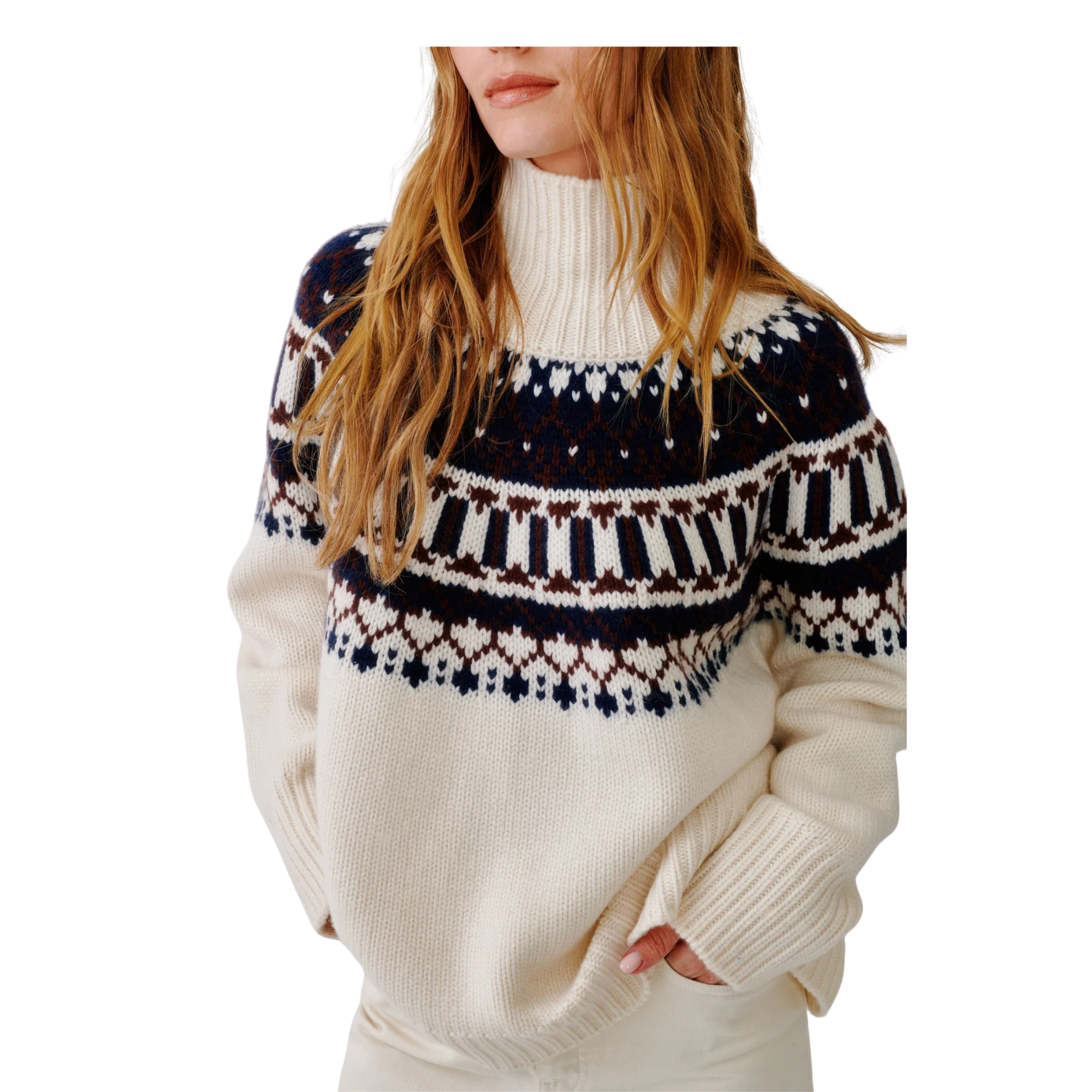 Scottie Fairisle Mockneck