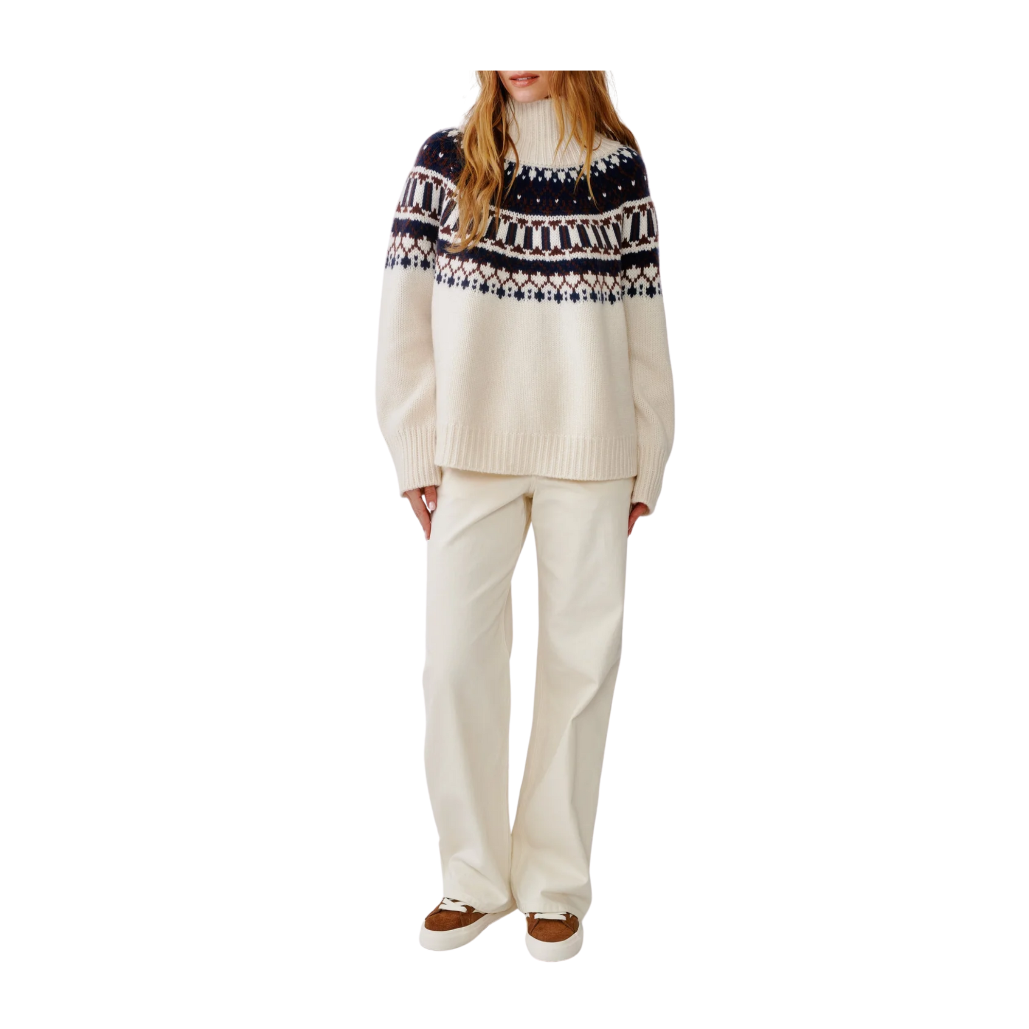 Scottie Fairisle Mockneck