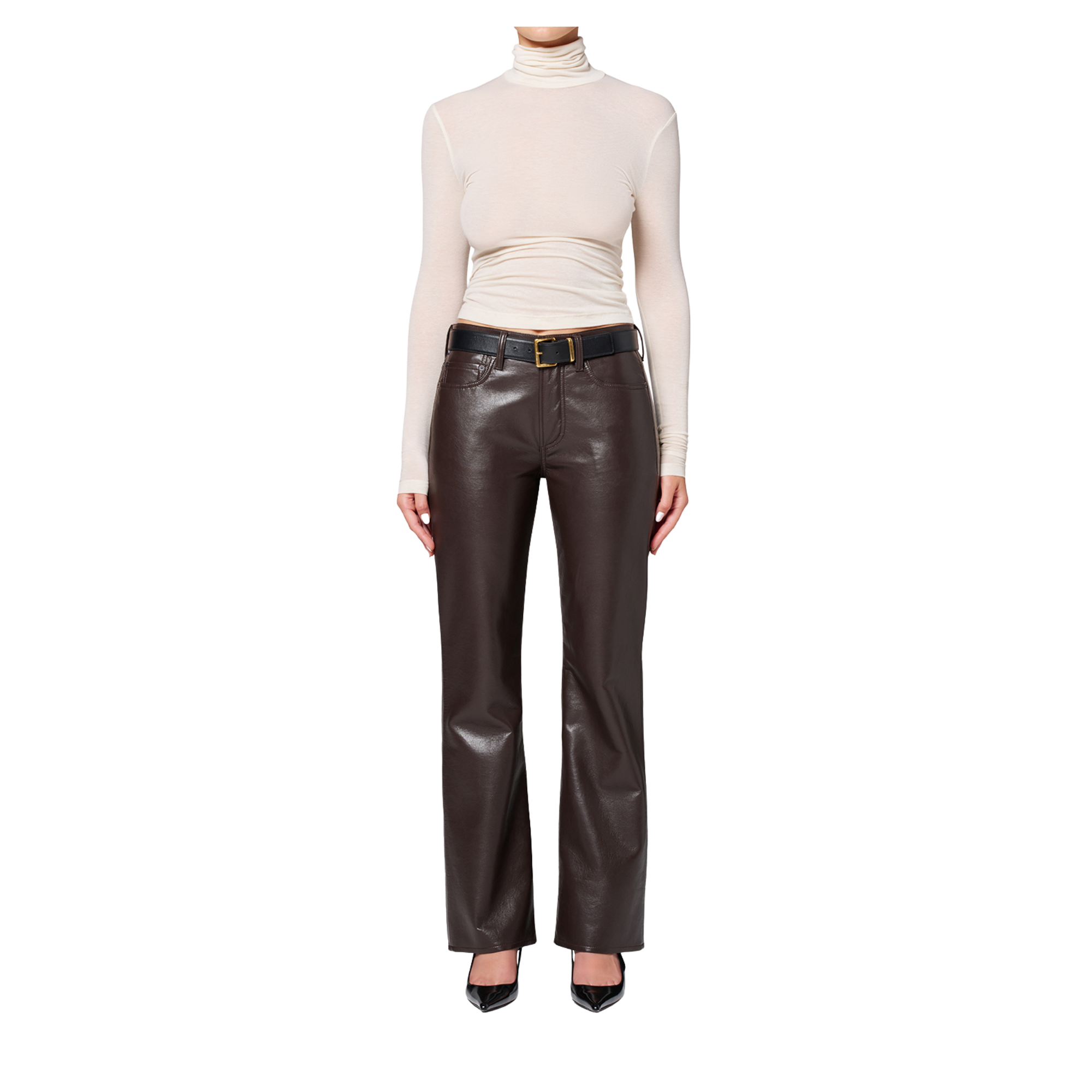 Genova Leather Boot Cut