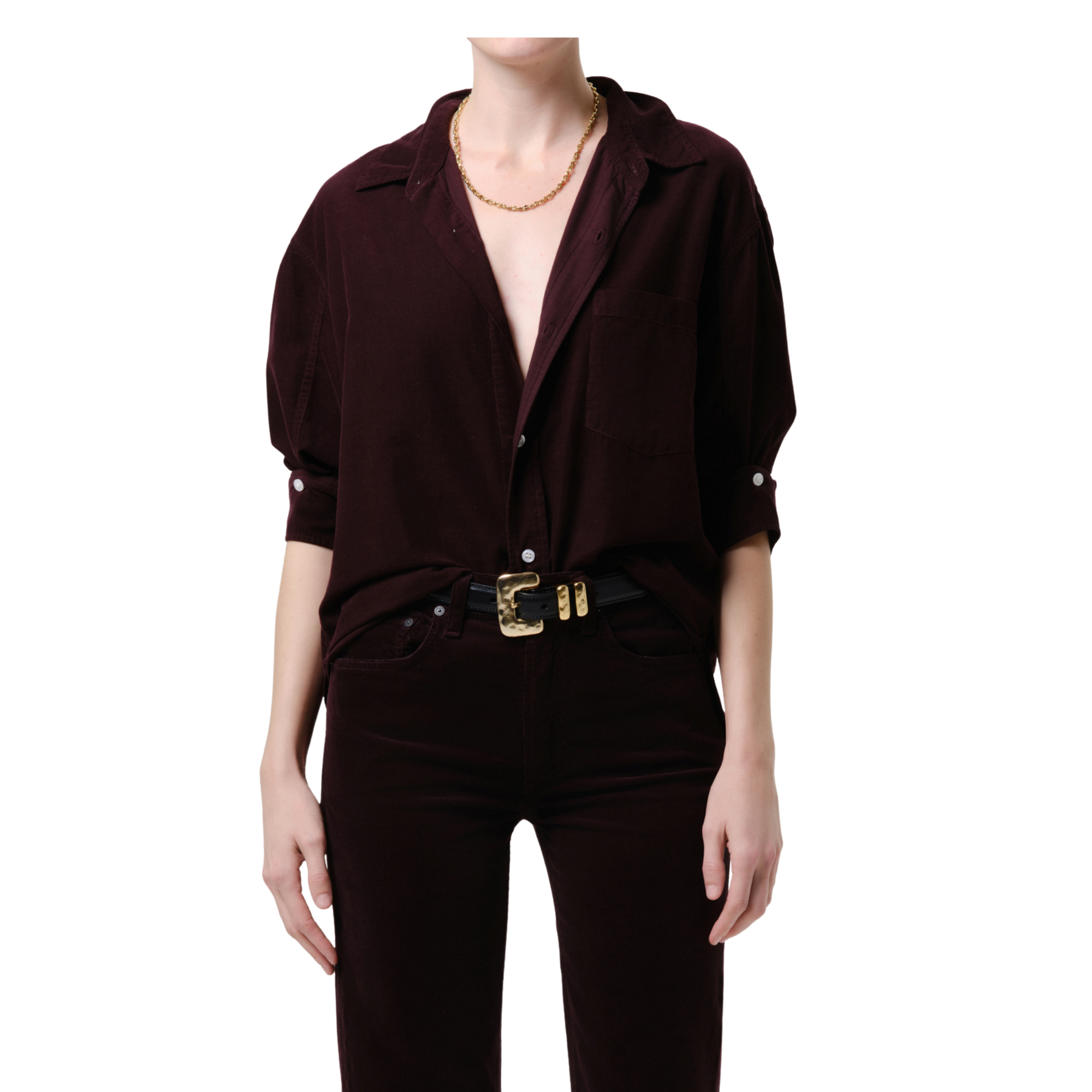 Kayla Corduroy Shirt