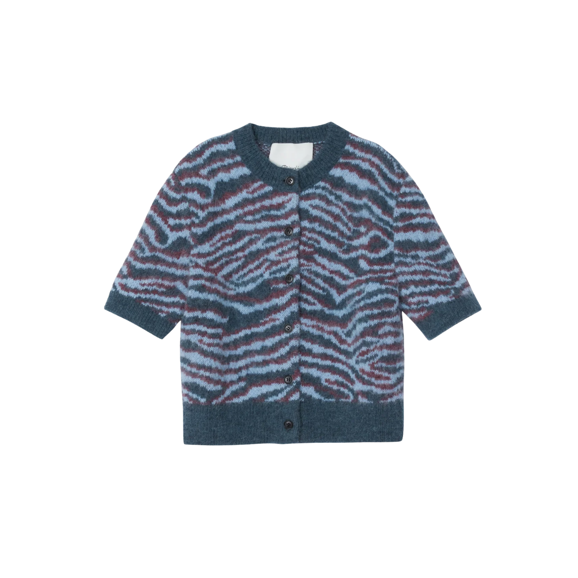 Tiger Print Cardigan