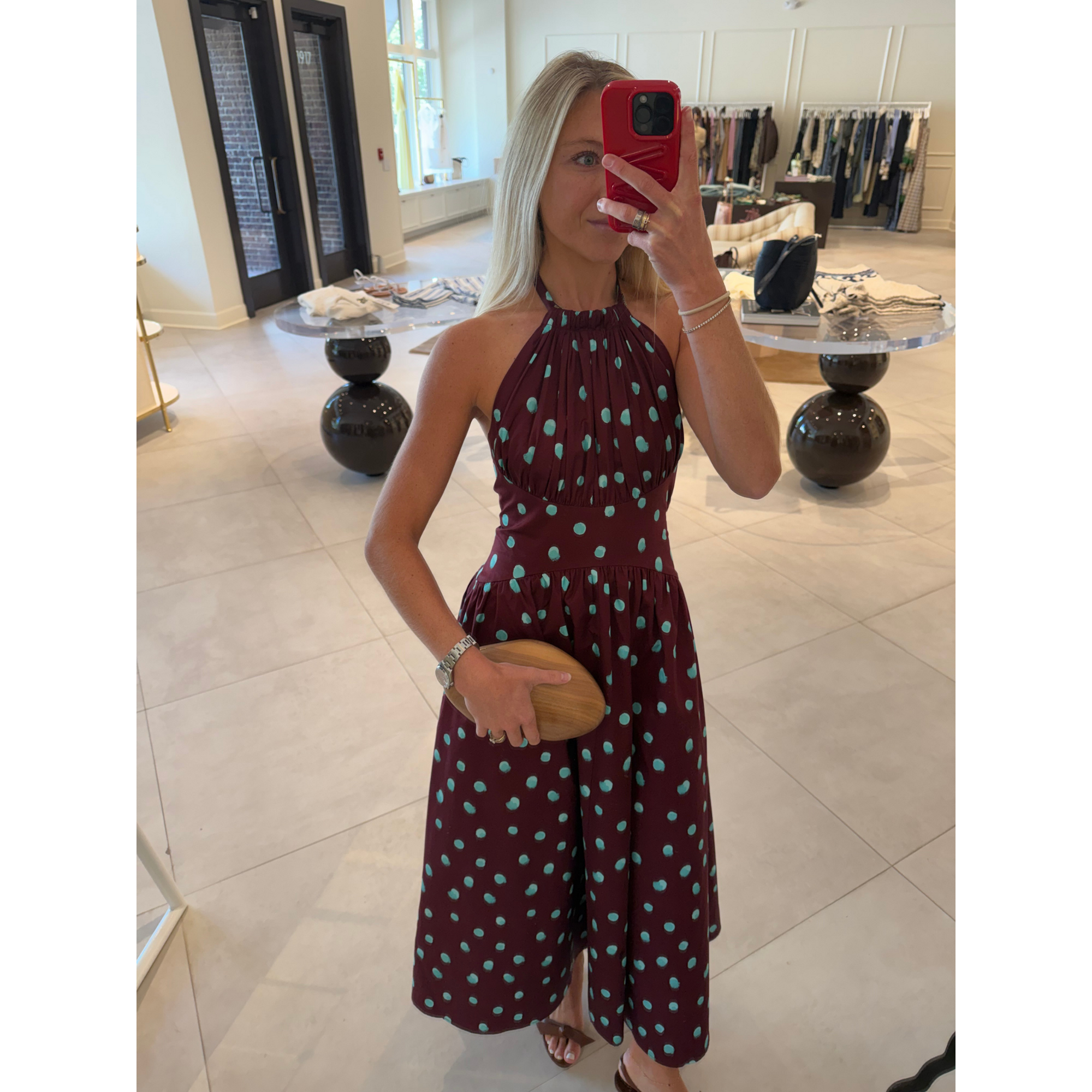 Halter in the Name of Love Dress