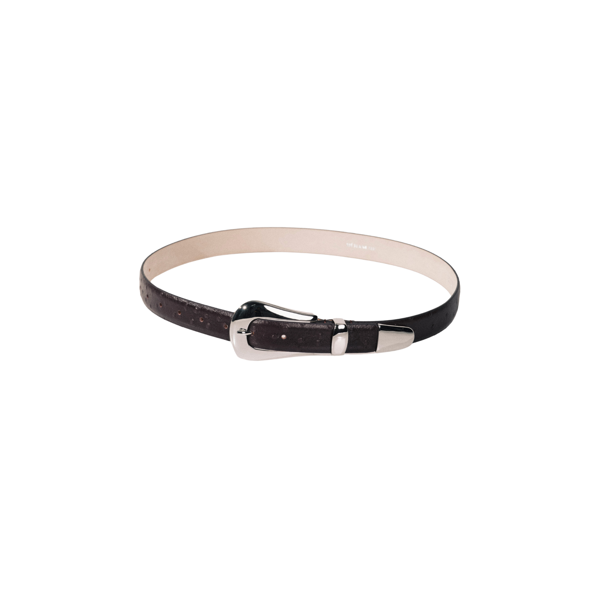 Colette Ostrich Belt