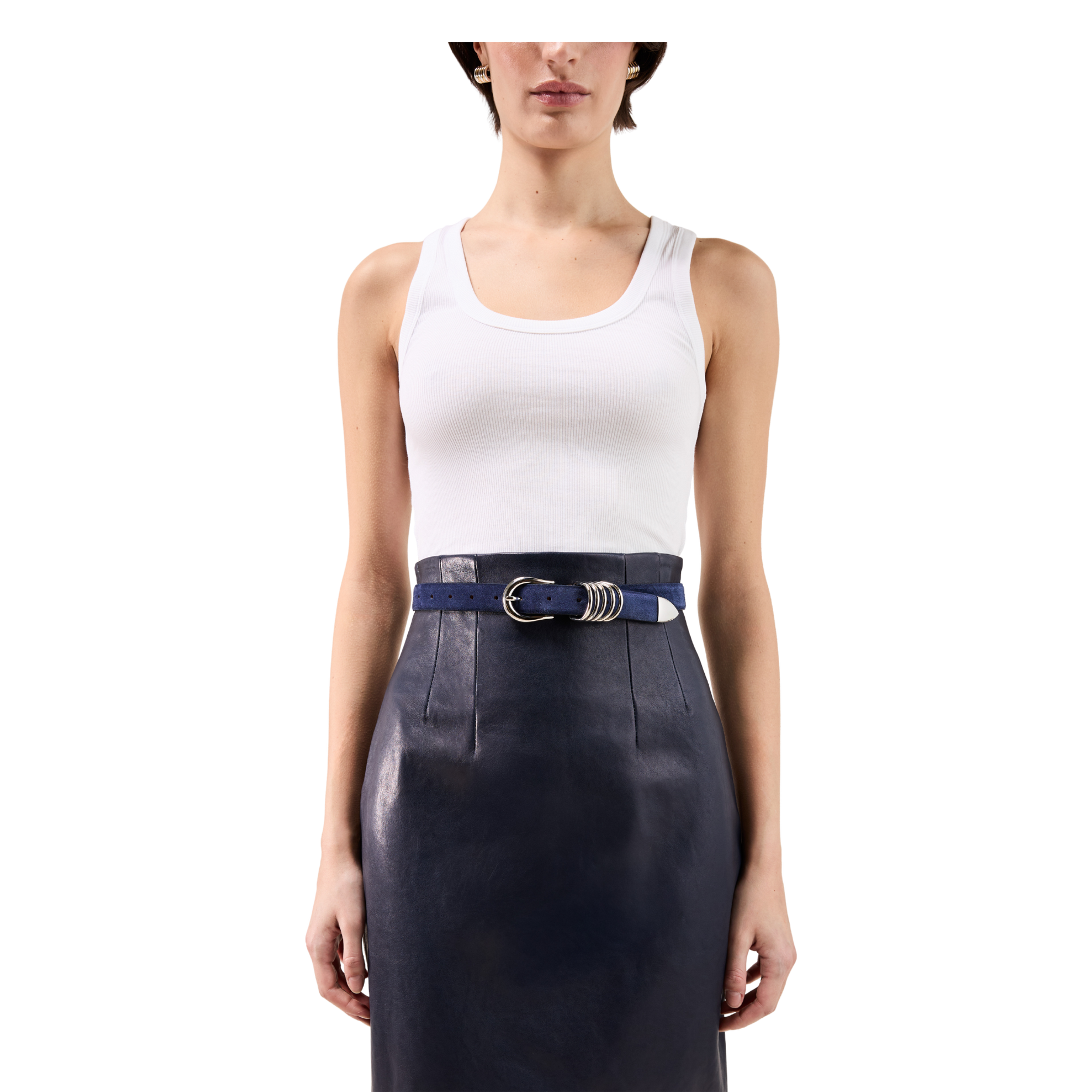 Hollyhock Suede Belt