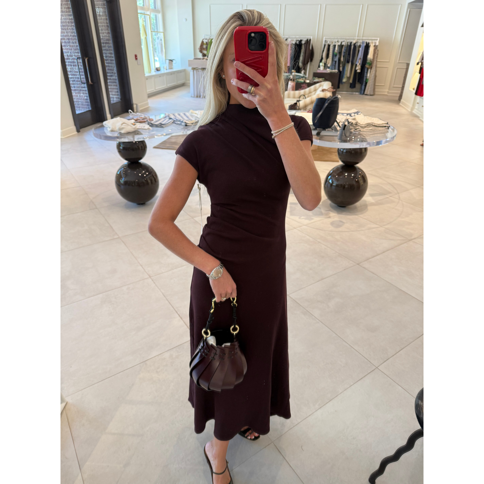Kira Sculptural Dress