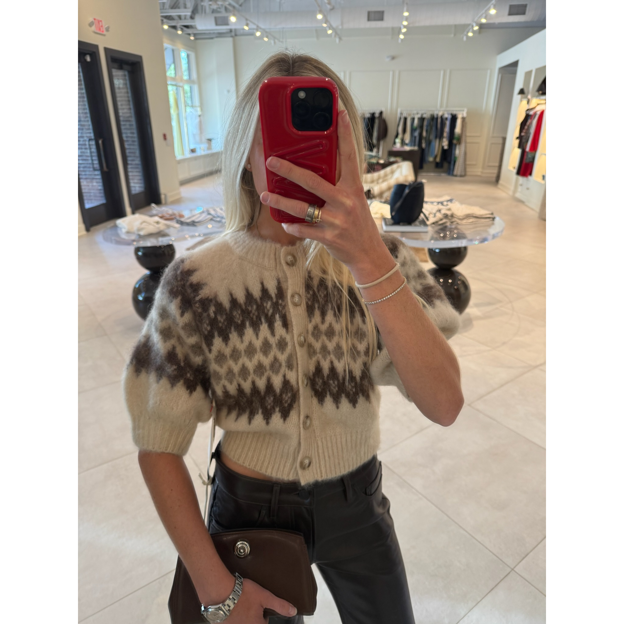 Molly Puff Sleeve Cardigan