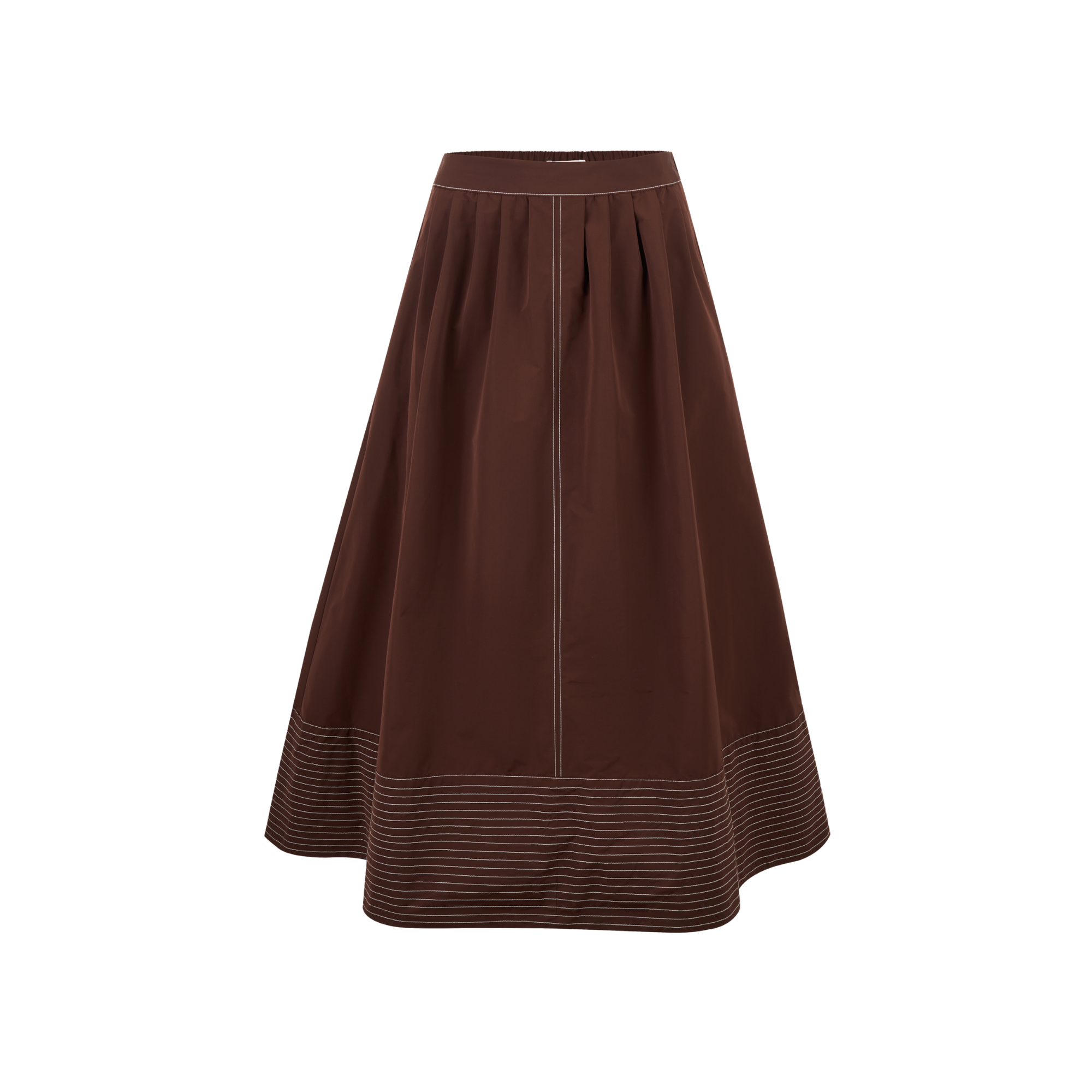 Paneled Hem Skirt