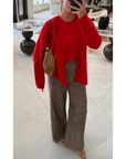 Panel Hem Pant