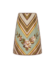 La Rosa Jacquard Skirt