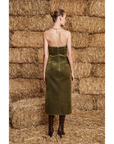 Odessa Embroidered Midi Dress