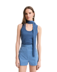 Scarf Tank Top