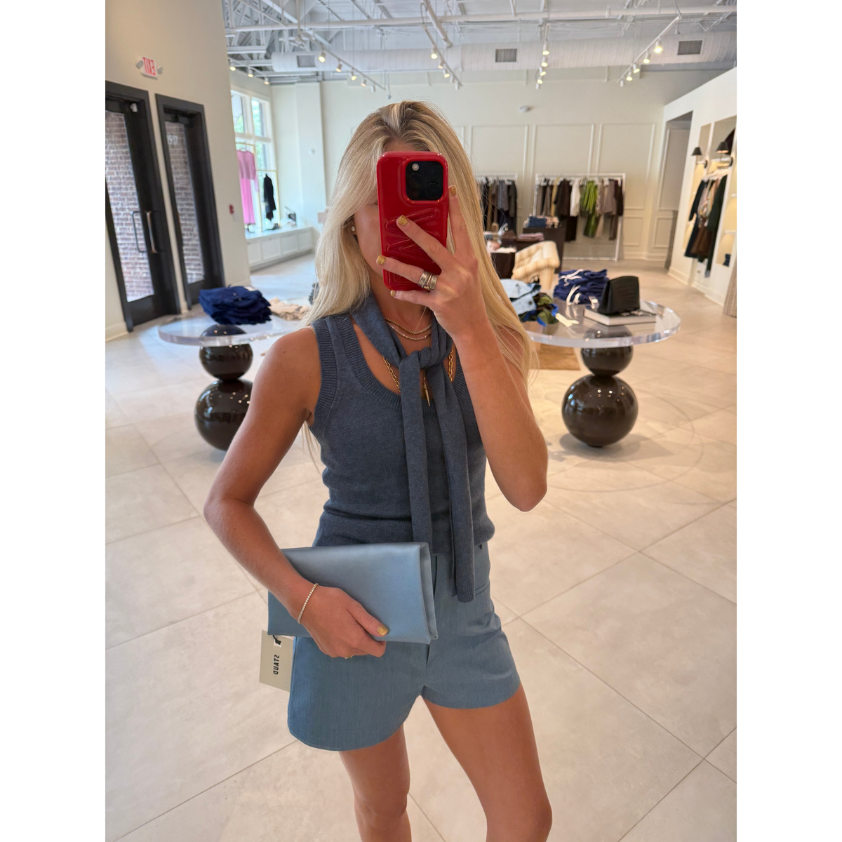Scarf Tank Top