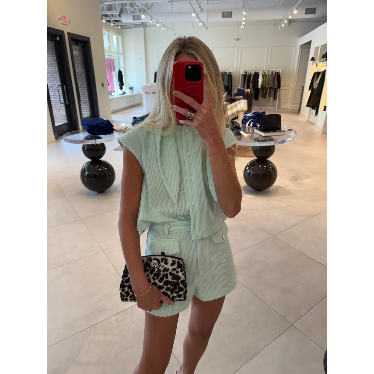 Denim Pocket Hot Short