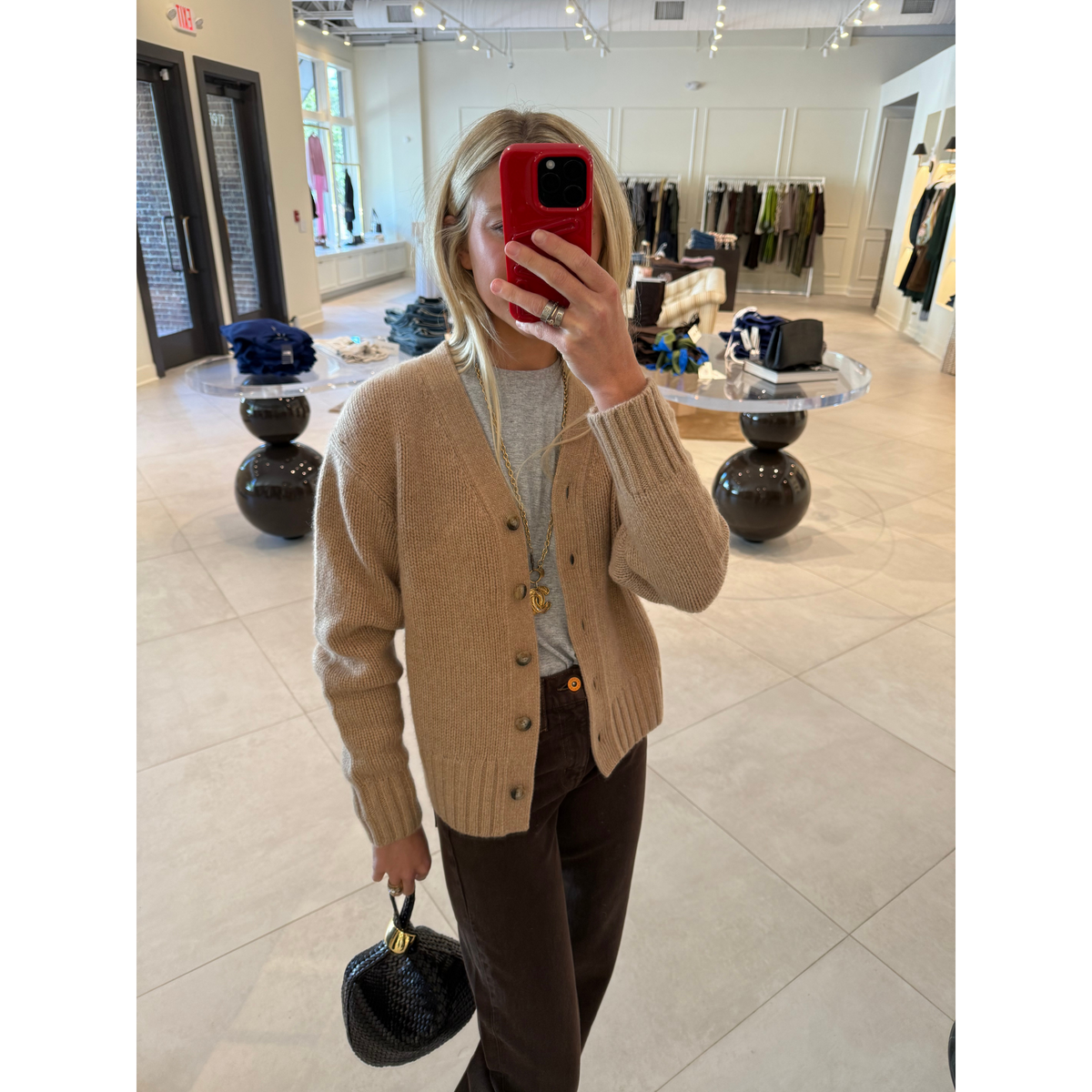 V-Neck Cardigan