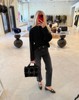 Cropped Long Sleeve Tee