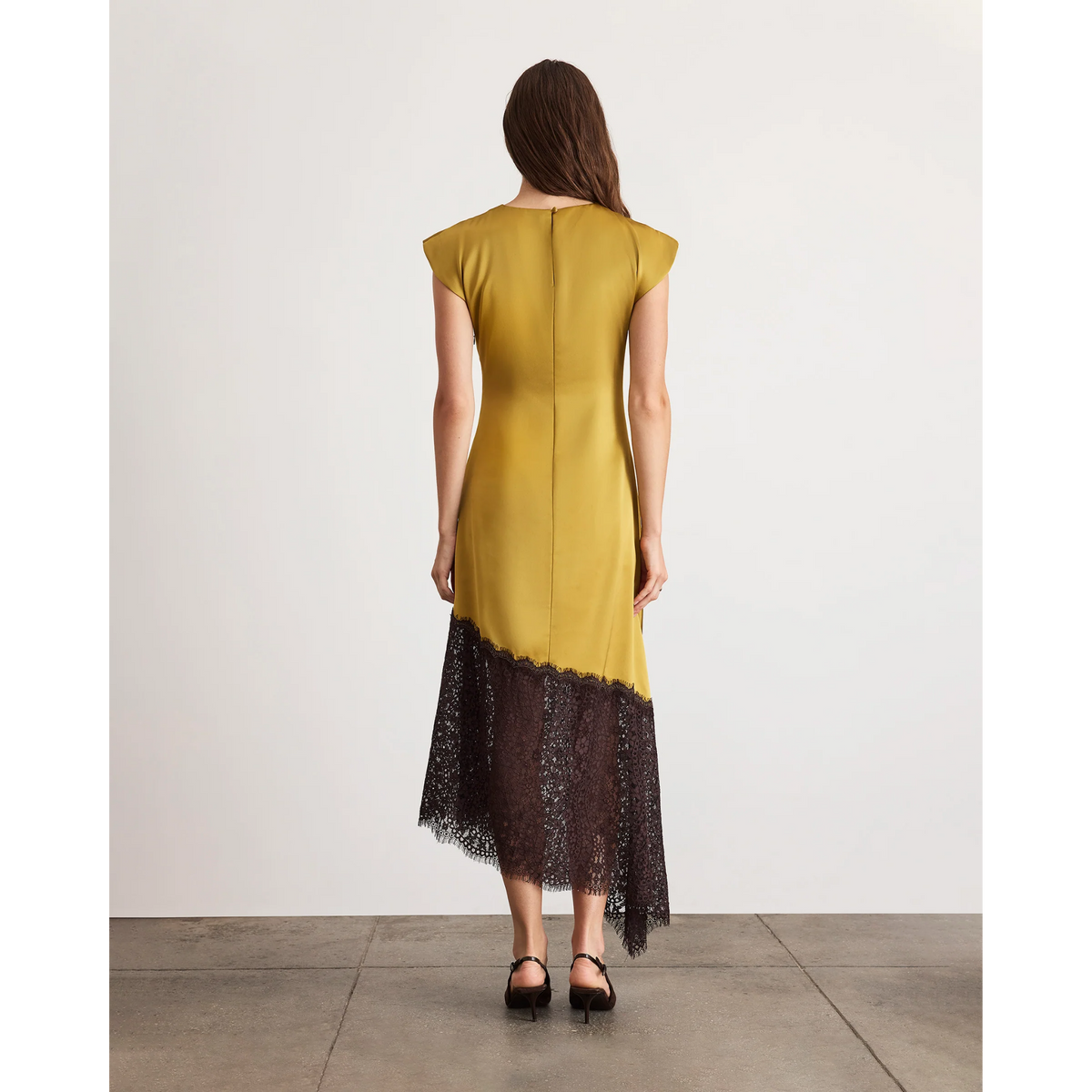 Violeta Lace Combo Dress