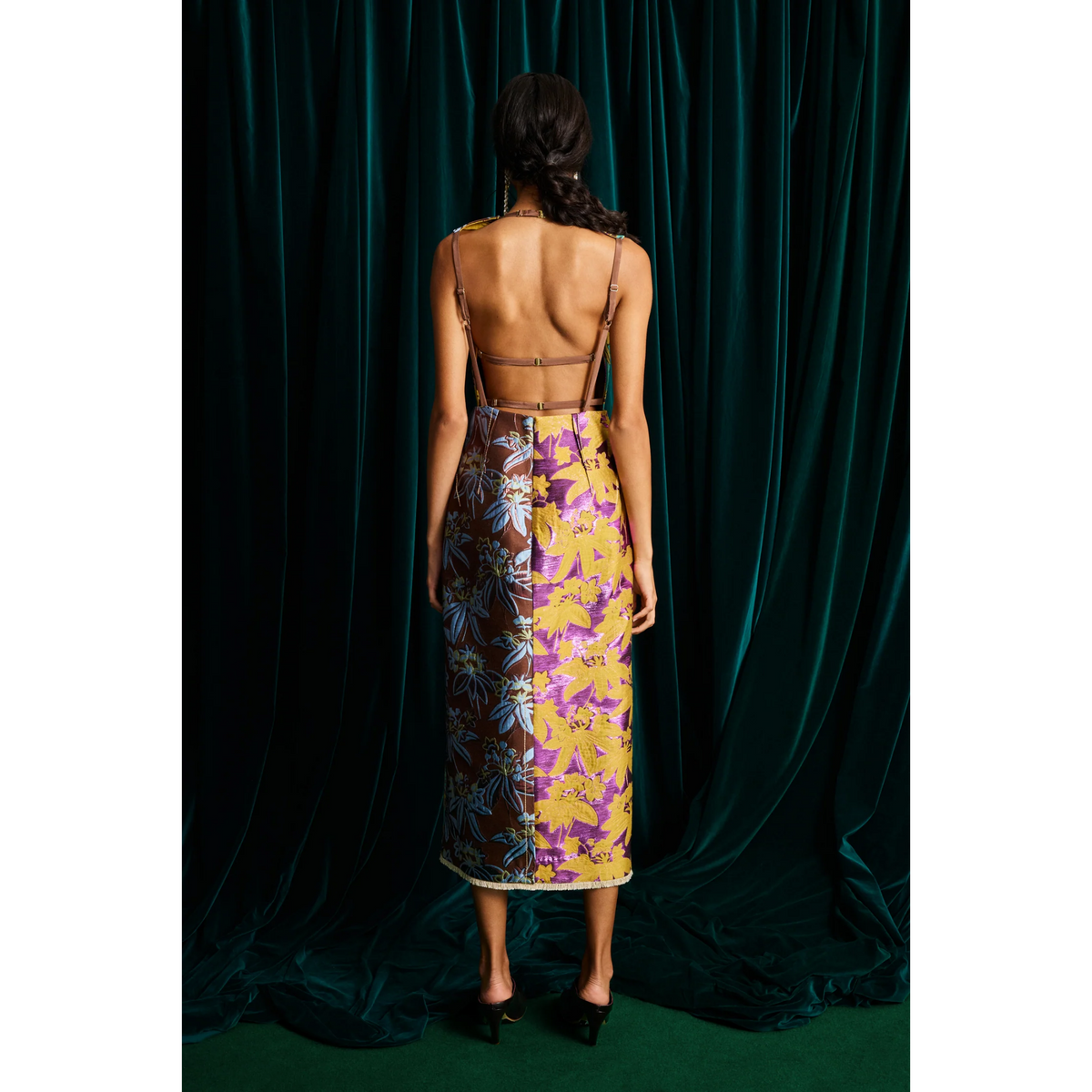 Bodie Jacquard Gown