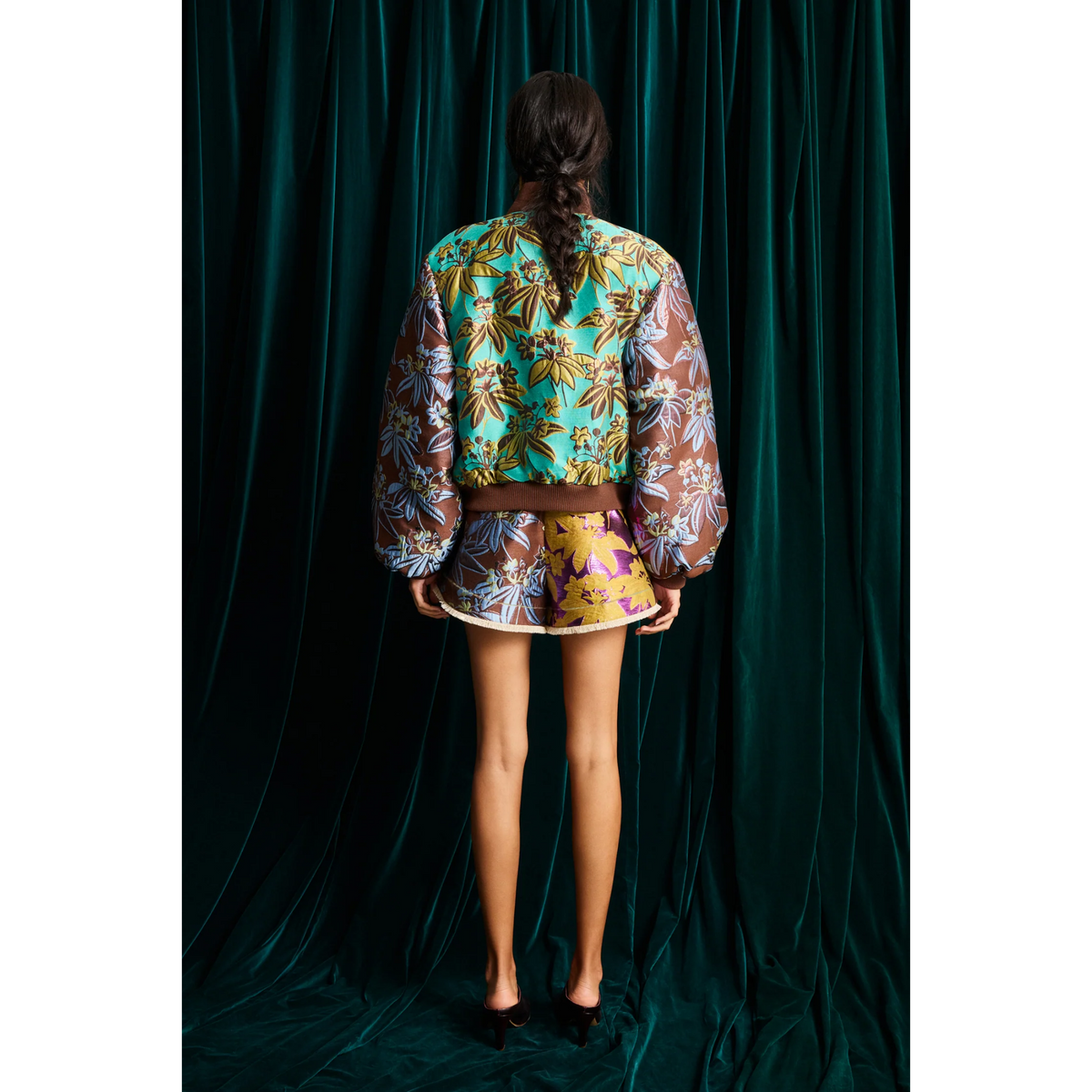 Bodie Jacquard Bomber Jacket