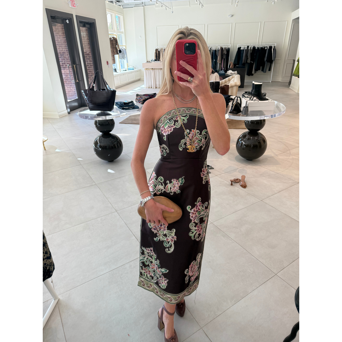 Josie Bodice Midi Dress