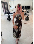 Josie Bodice Midi Dress