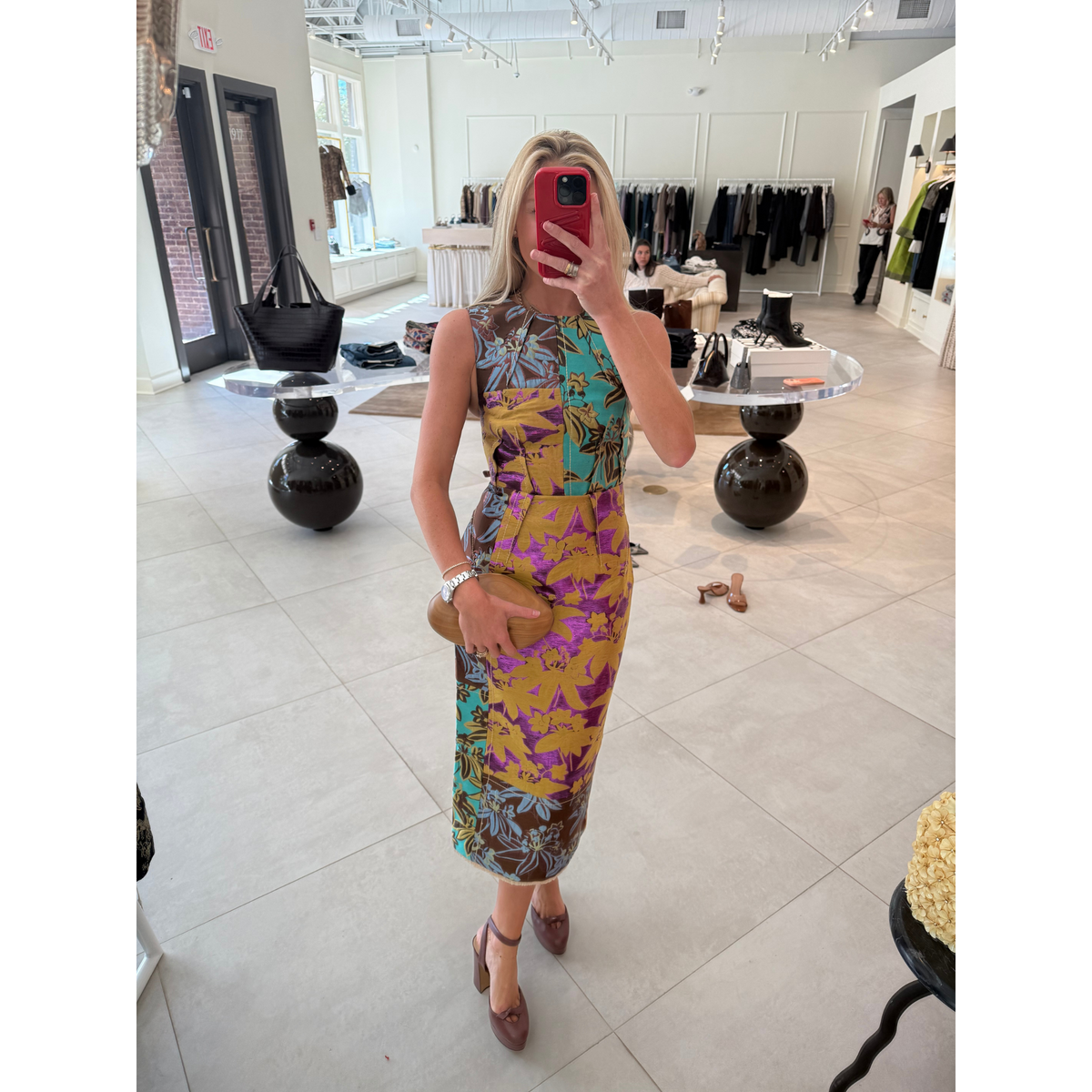 Bodie Jacquard Gown