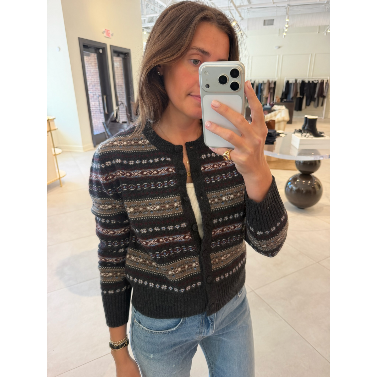 Aline Shrunken Cardigan