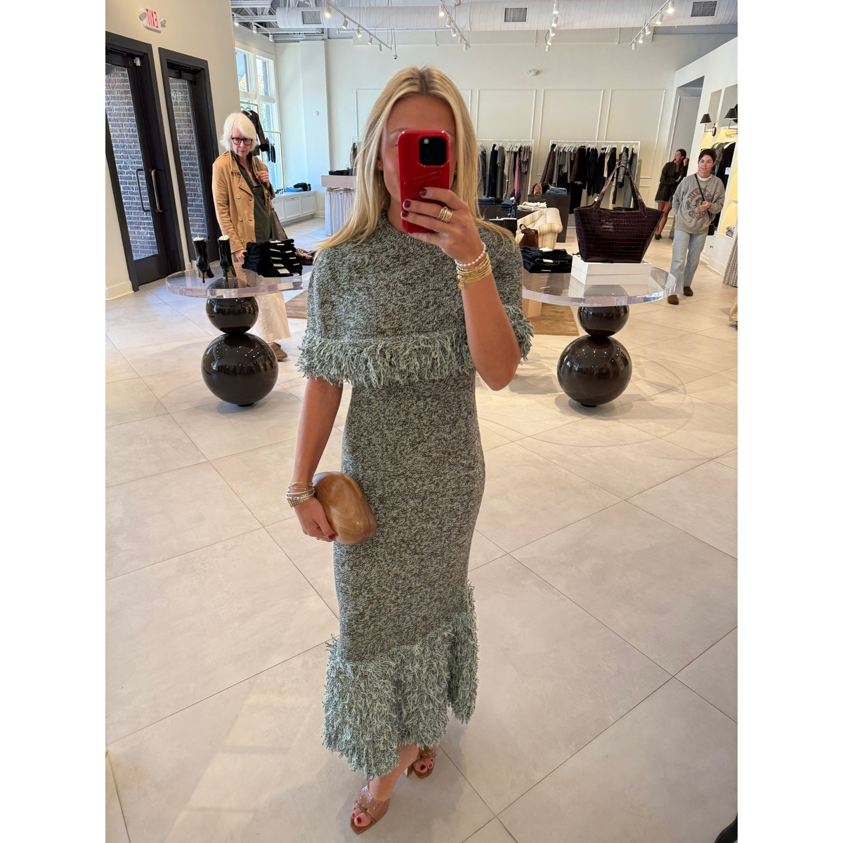 Daniela Cape Midi Dress