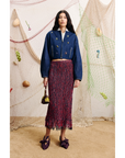 Nieve Sequin Knit Skirt