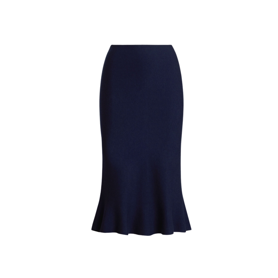 A-Line Midi Skirt