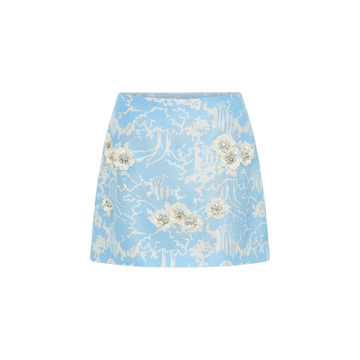 Garden Toile Mini Skirt