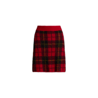 Plaid Mini Skirt