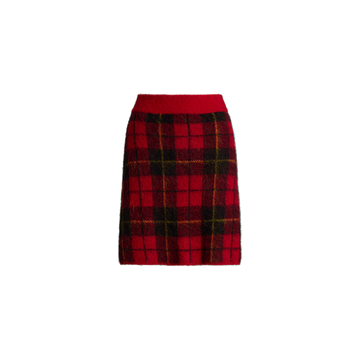 Plaid Mini Skirt