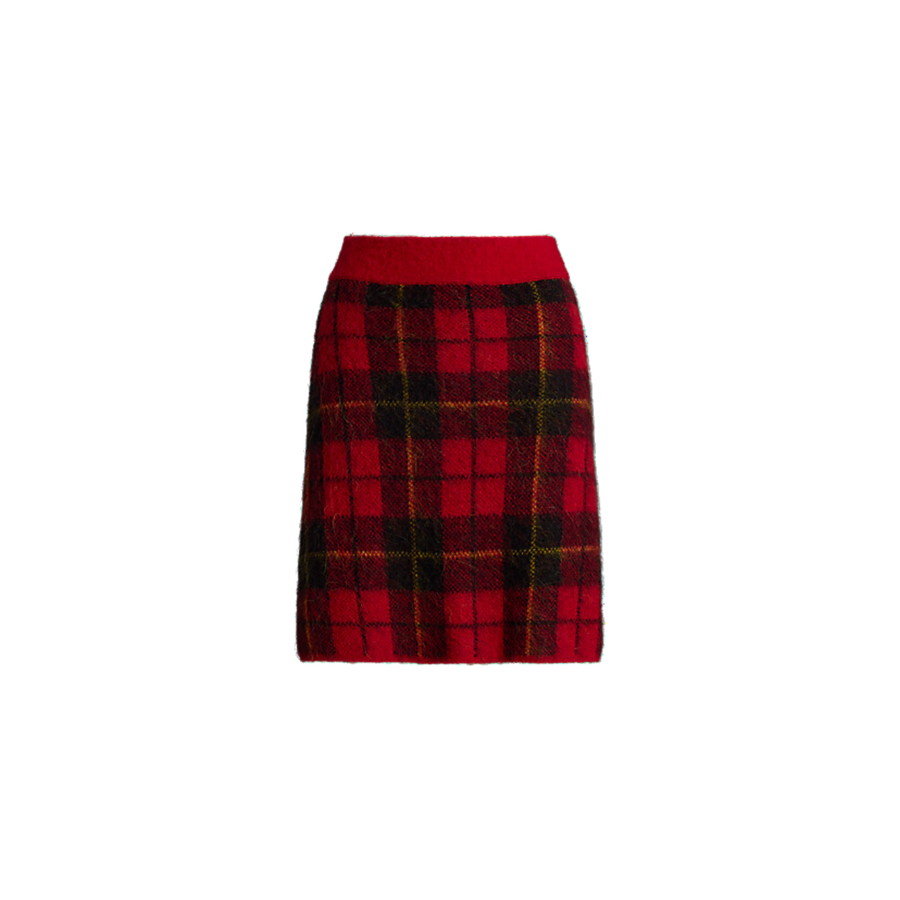 Plaid Mini Skirt