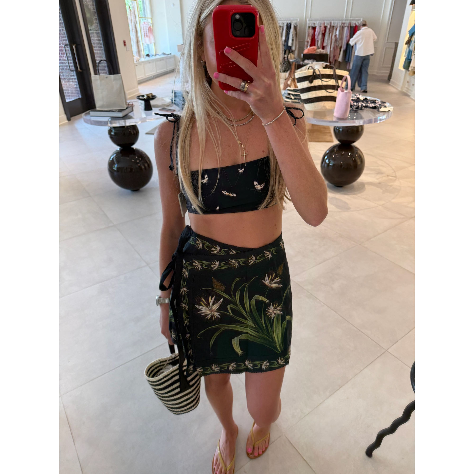 Luna Azucar Wrap Skirt