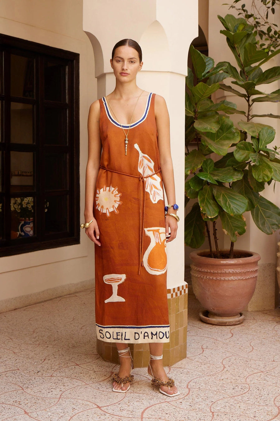 Soleil D'amour Midi Dress